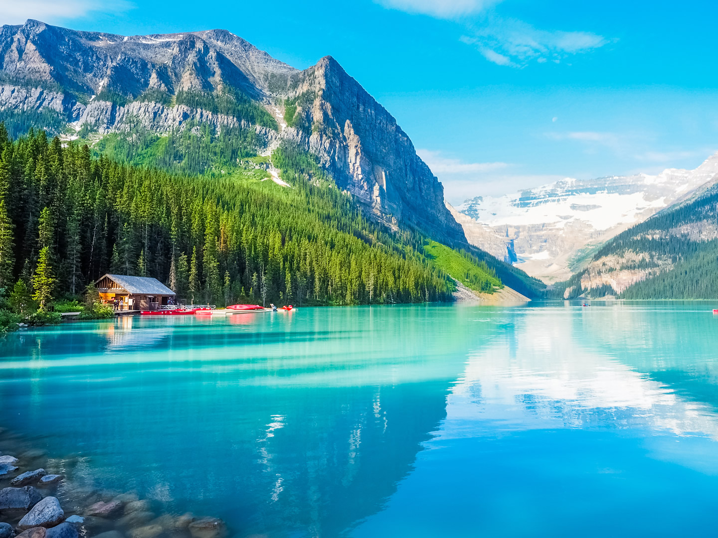 Lake Louise in Banff National Park Canada